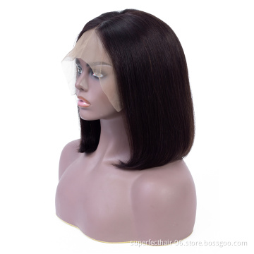 Bob Human Hair Short Wigs Wholesale Virgin Hair Front Lace Wig Human Hair wigs